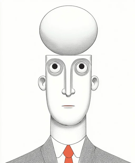 Artista callejero equilibrando bola y huevo en tinta azul